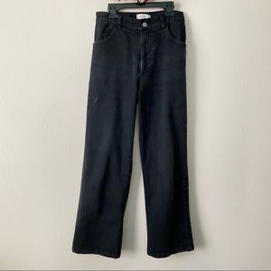 Nico Nico Black High Waist Wide Leg Jeans